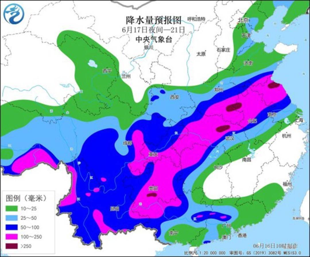 强降雨带横跨上千公里！堪比台风雨的新一轮强降雨要来了